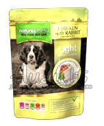 Natures Menu Dod Light vištienos ir triušienos guliašiukas su daržovėmis ir ryžiais 300 g.